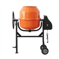 140L Horizontal Motor Concrete Mixer With Pump Electrical Concrete Mixer For Sale