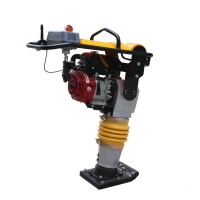 HCR90 gx160 gasoline engine tamper rammer 90 type vibration tamping rammer with bellows