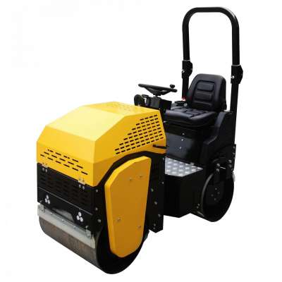 1000kg drive on vibratory tandem road roller